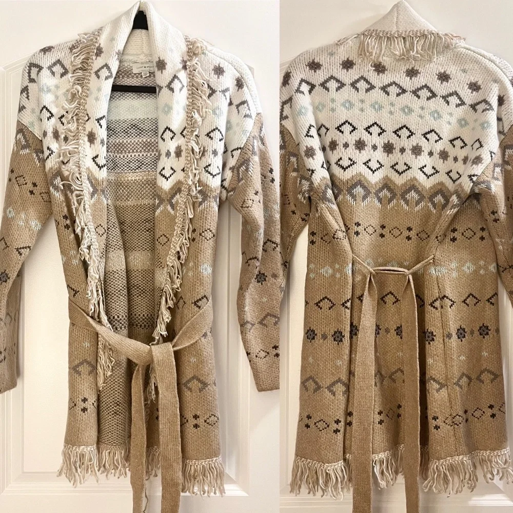 NWOT Lucky Brand Cardigan Size M - Picture 5 of 5
